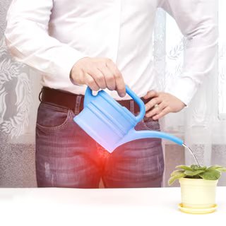 Troubles urinaires chez l'homme : quand la douleur rime avec difficultés mictionnelles. © Adobe Stock, Henadzy